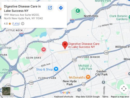 Directions From Your Location to Digestive Disease Care in Lake Success NY