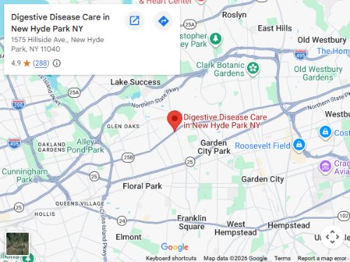 Directions From Your Location to Digestive Disease Care in New Hyde Park NY